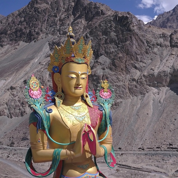 La vallée de Nubra au Ladakh en Inde du Nord