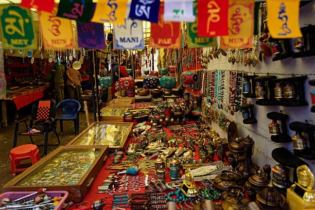 Marché indien de Leh - Voyage en Inde